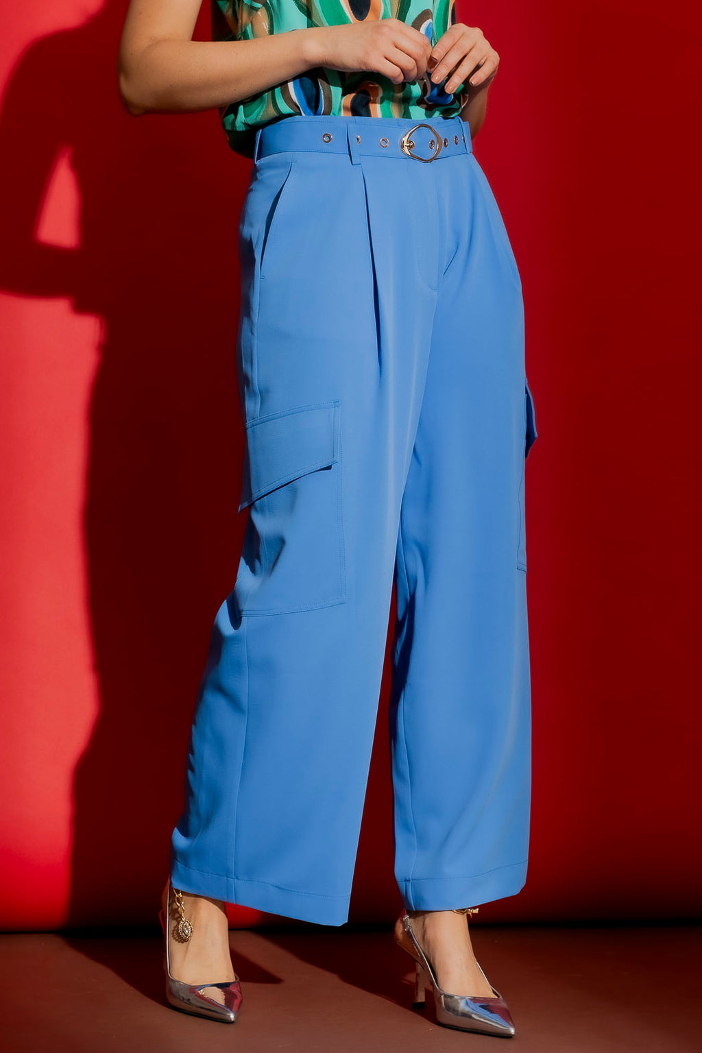 Blue Euro Cargo Pant