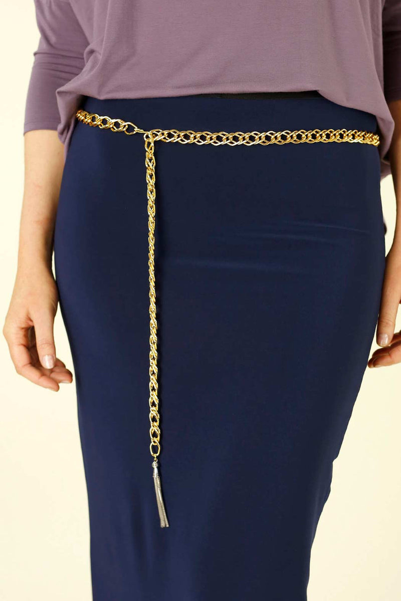 Double Link Chain Belt - SALE