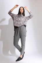 Pink Gigi Roll Jumper
