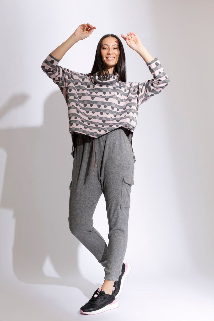 Pink Gigi Roll Jumper