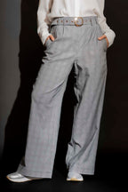 Grey Check Cleo Pant Grey Check