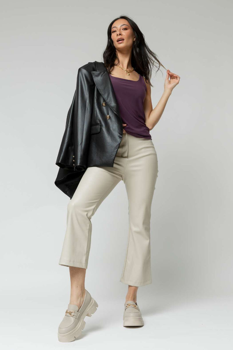 Plum Double Layer Cami - Sale