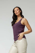 Plum Double Layer Cami - Sale