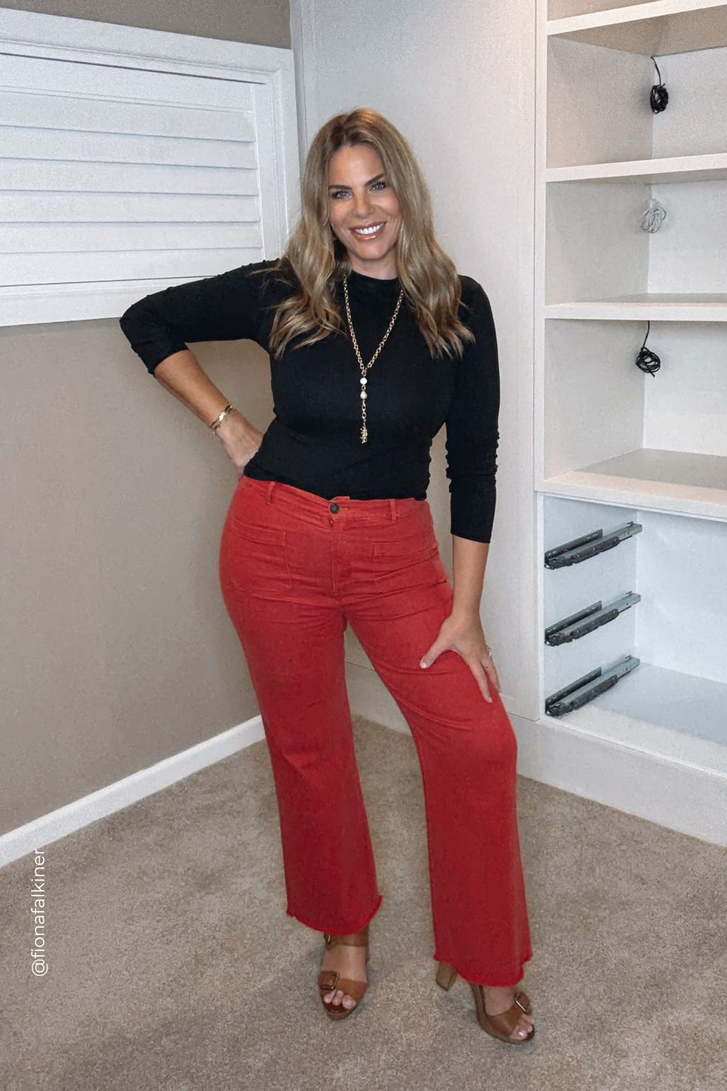 Red Pocket Jean