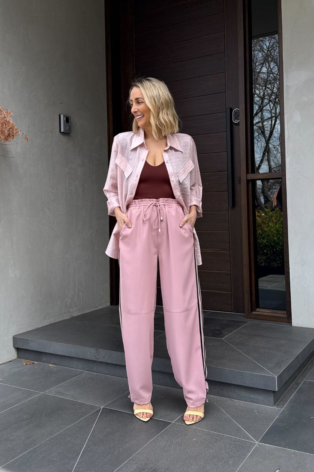 Pink Euro Street Pant