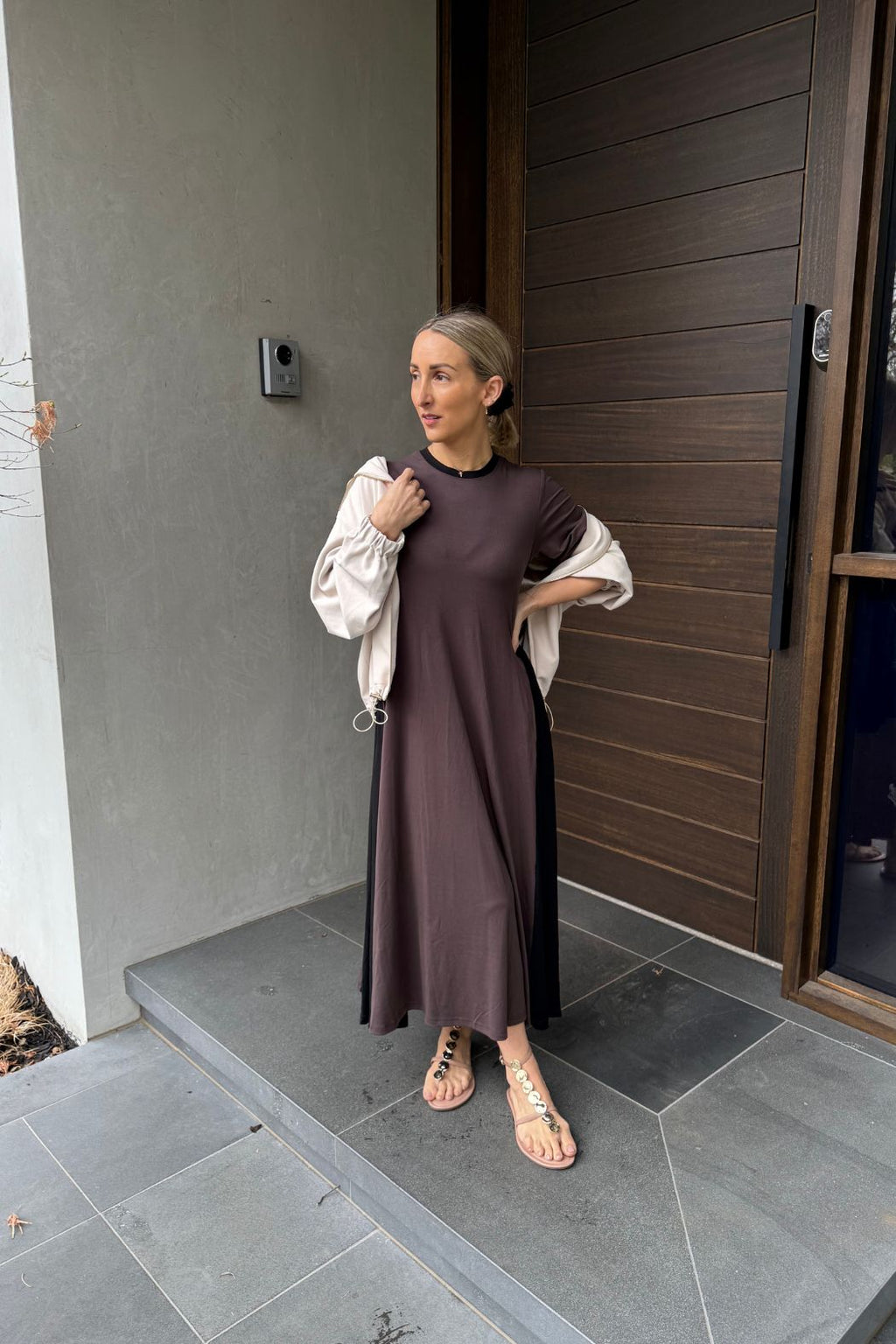 Chocolate Tencel Miracle Dress