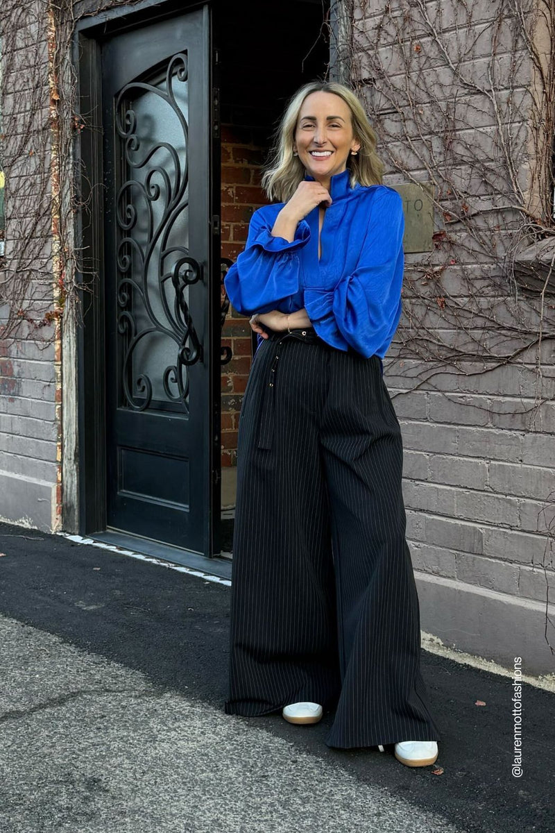Cobalt Femme Blogger Shirt