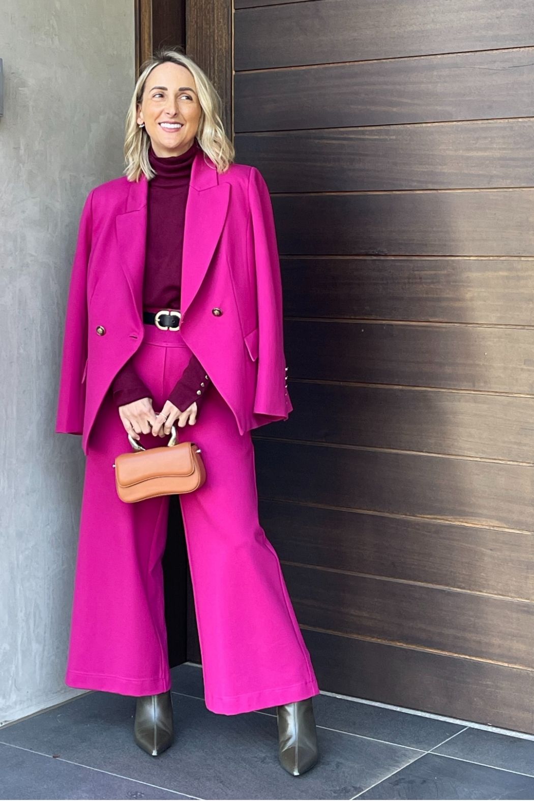 Raspberry Ponte Jet Culotte