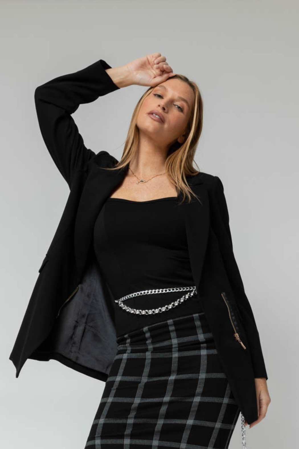 Black Ponte Zippy Blazer