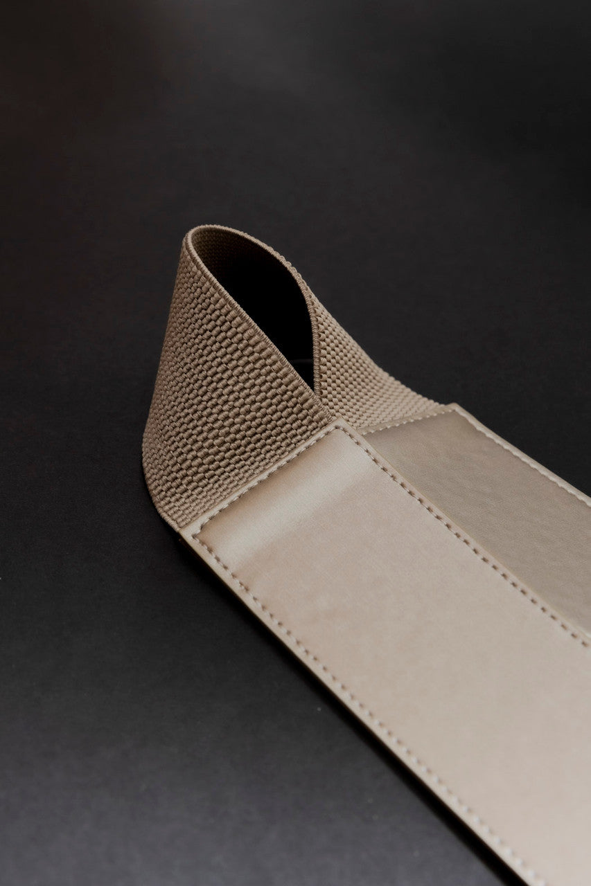 Pewter Pearl Buckle Belt Pewter S/M