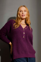 Burgundy Grandpa Jumper Burgundy S