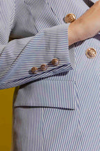 Blue Stripe Sisca Blazer Blue Stripe