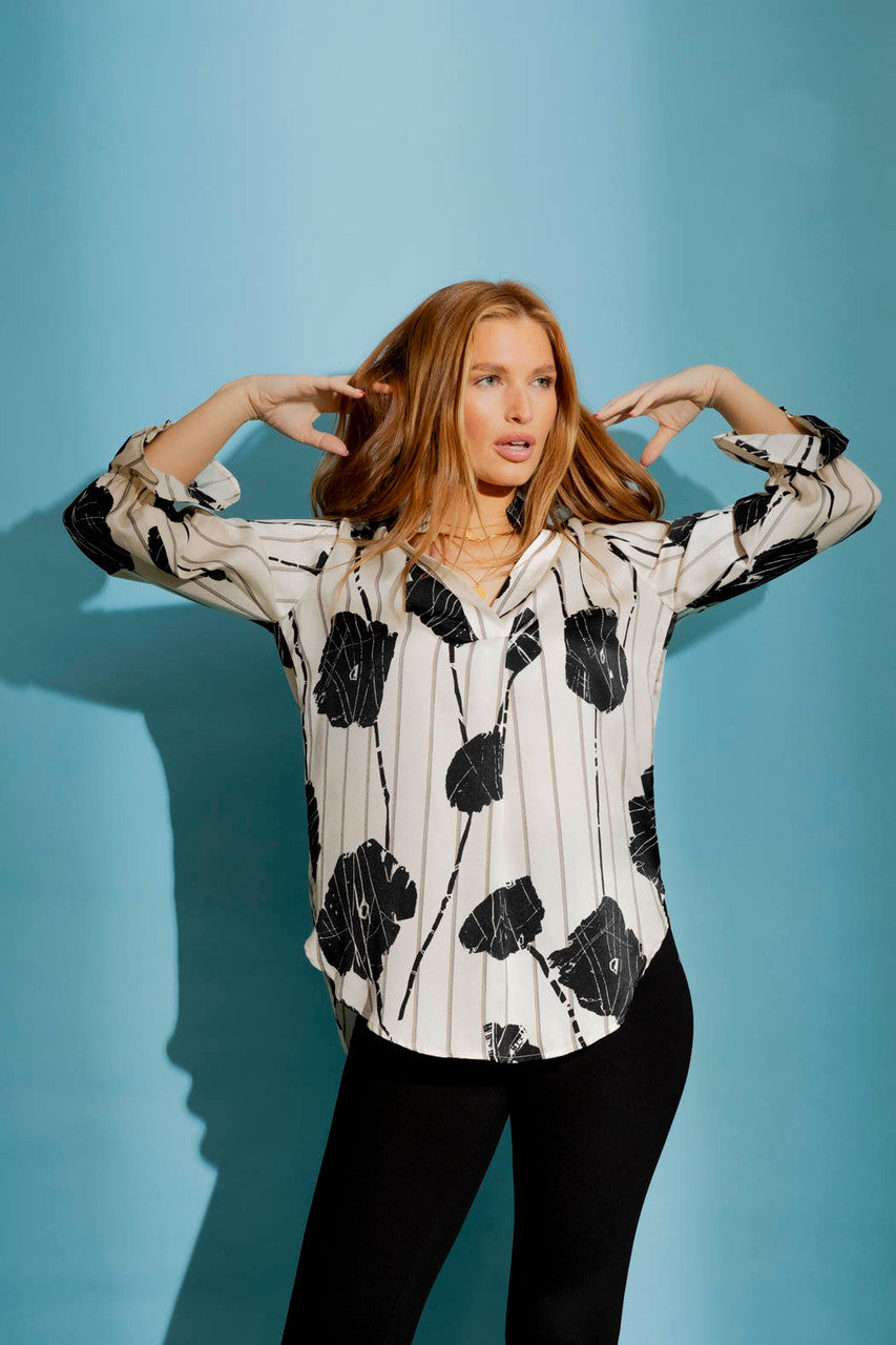 Poppies Femme Blogger Shirt