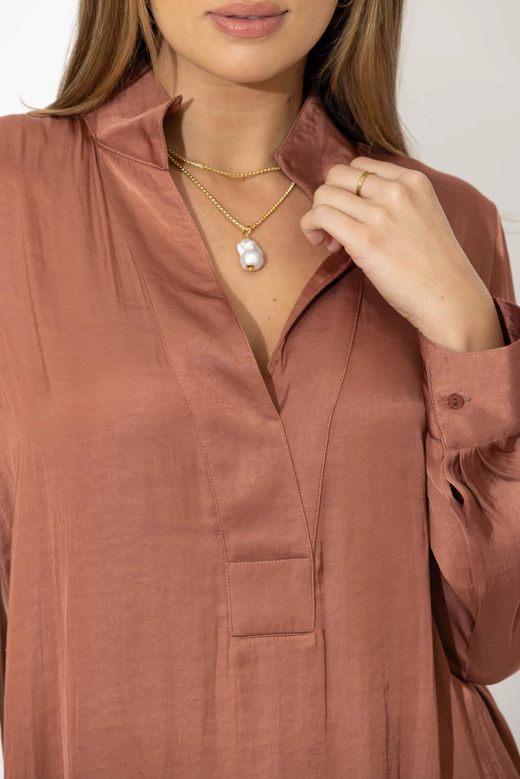 Terra Glow Milan Blogger Shirt