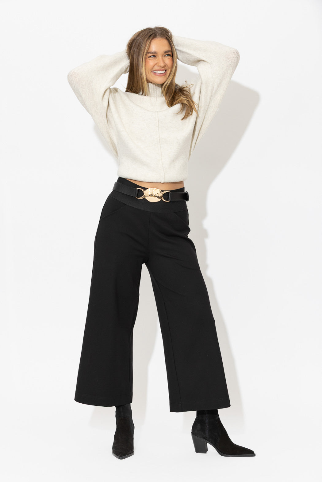 Black Waist Shaper Jet Culotte – Motto AU