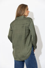 Khaki Glow Milan Blogger Shirt