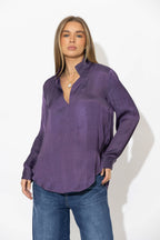Purple Glow Milan Blogger Shirt
