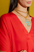 Red Bondi Top
