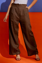 Latte Linen Vogue Pant