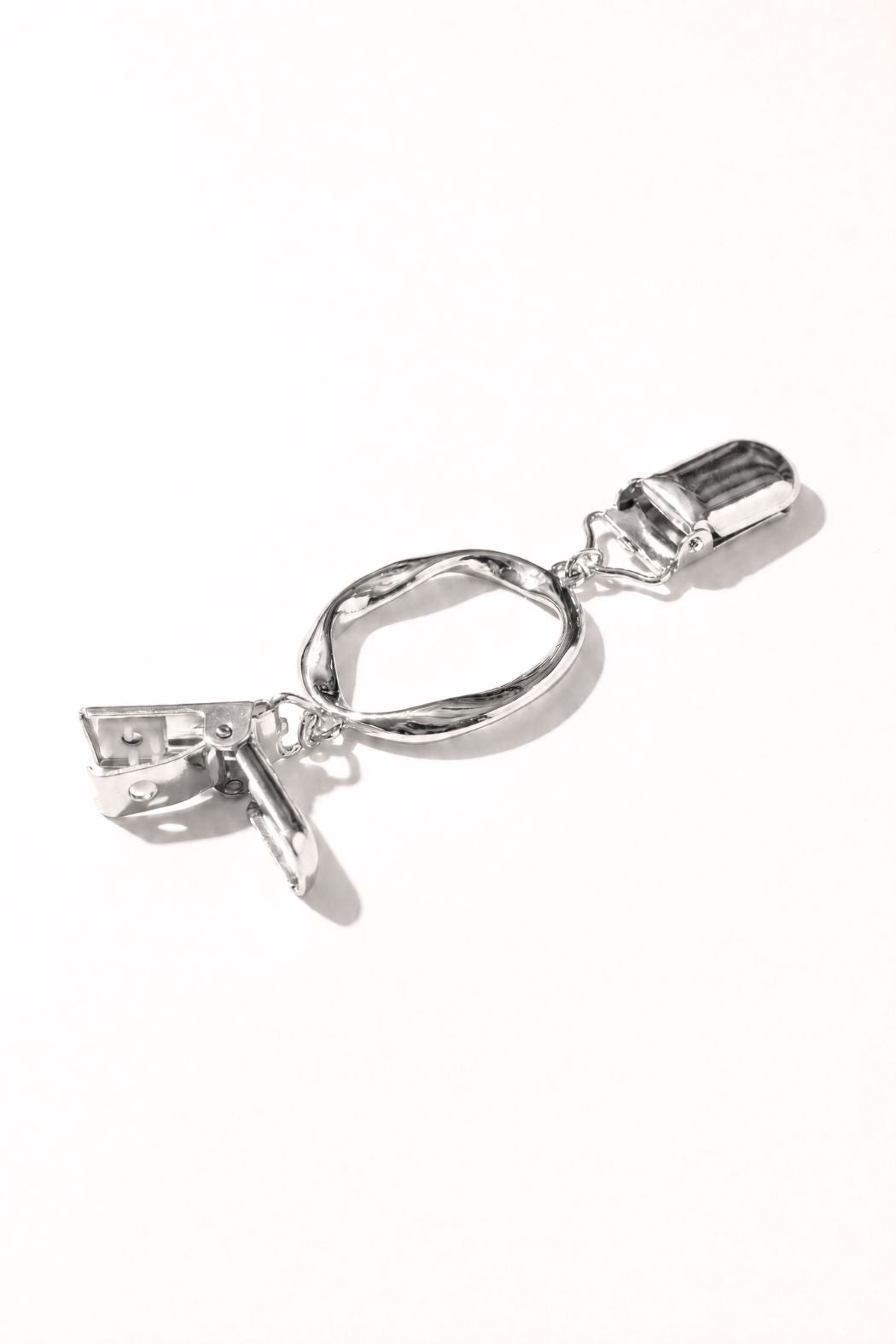 Silver Fashion Adjustment Clip 2 Pack