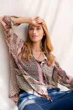 Beige Pink Everyday Shirt