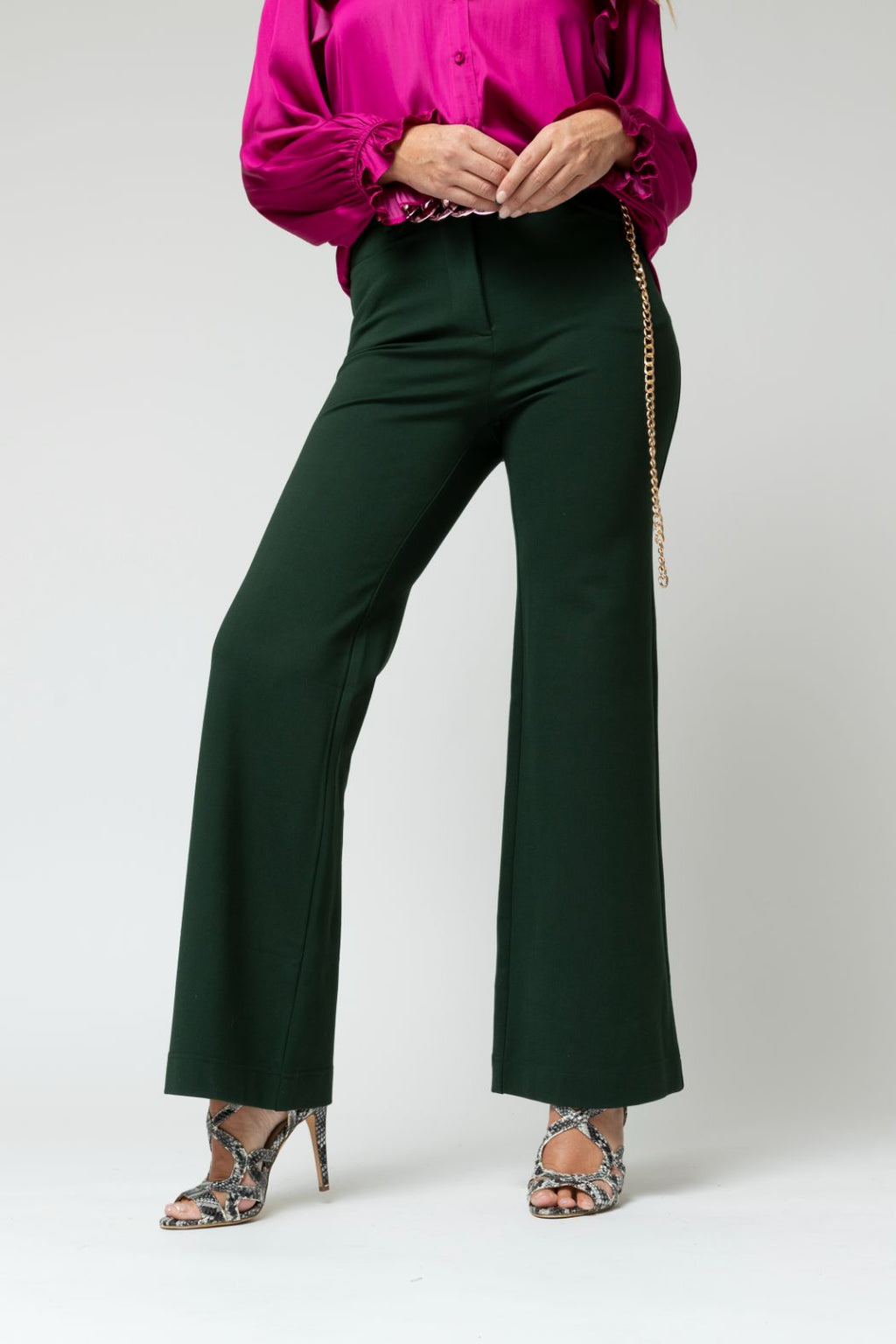 Forest Ponte Wide Flare - Sale