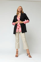 Pink Cascade Frill Shirt - Final Sale
