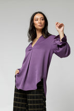 Plum Blogger Shirt