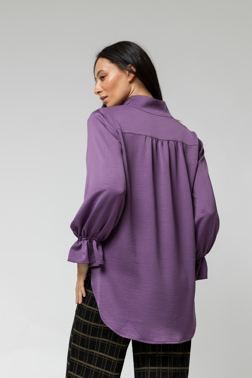 Plum Blogger Shirt