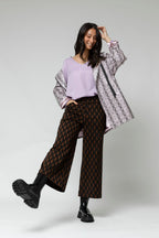 Lilac Reversible Silky Top