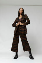 Black Tan Adria Blazer - Sale