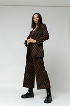 Black Tan Adria Blazer - Sale