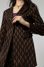 Black Tan Adria Blazer - Sale