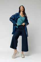 Teal Reversible Silky Top