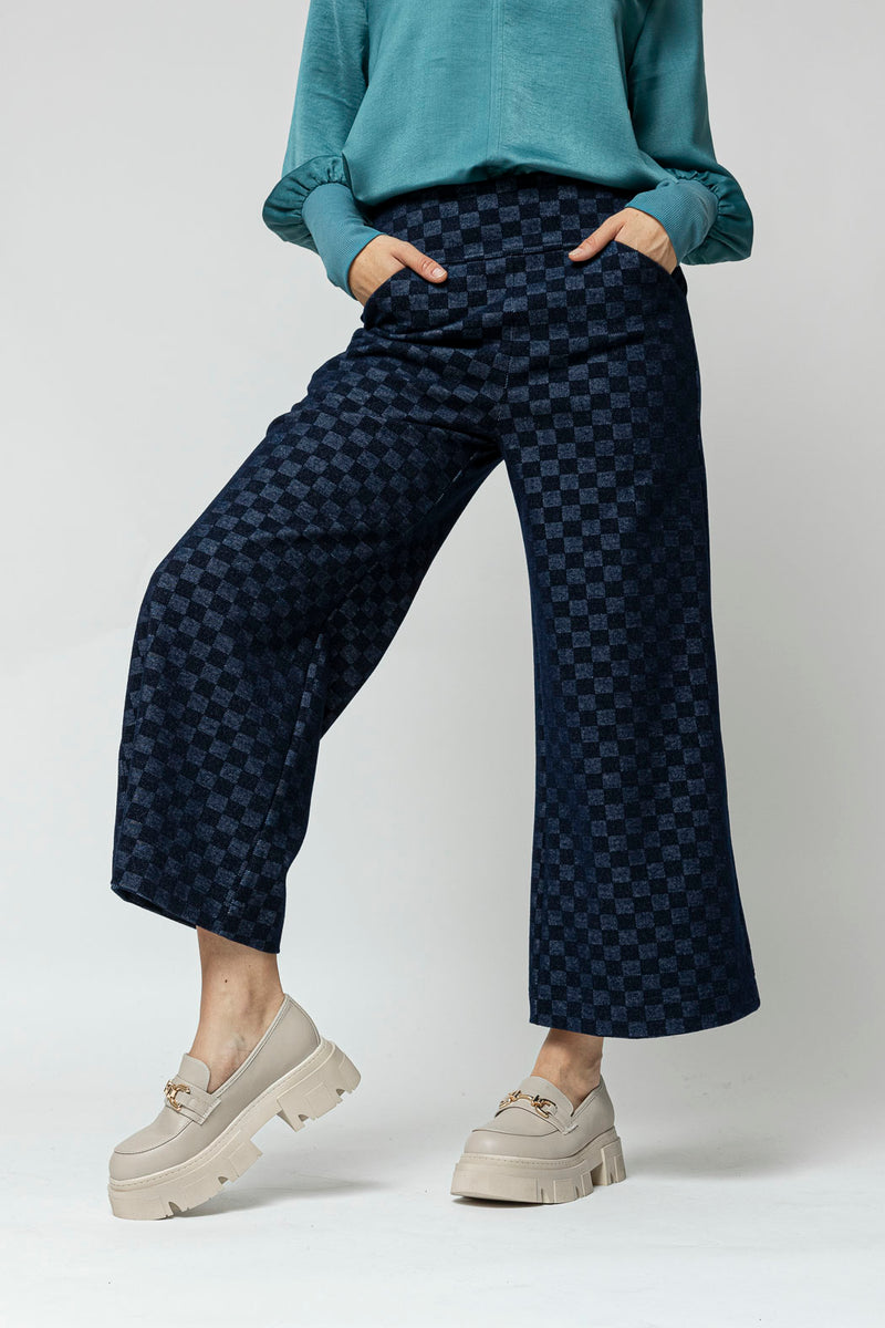Navy Jet Ponte Culotte