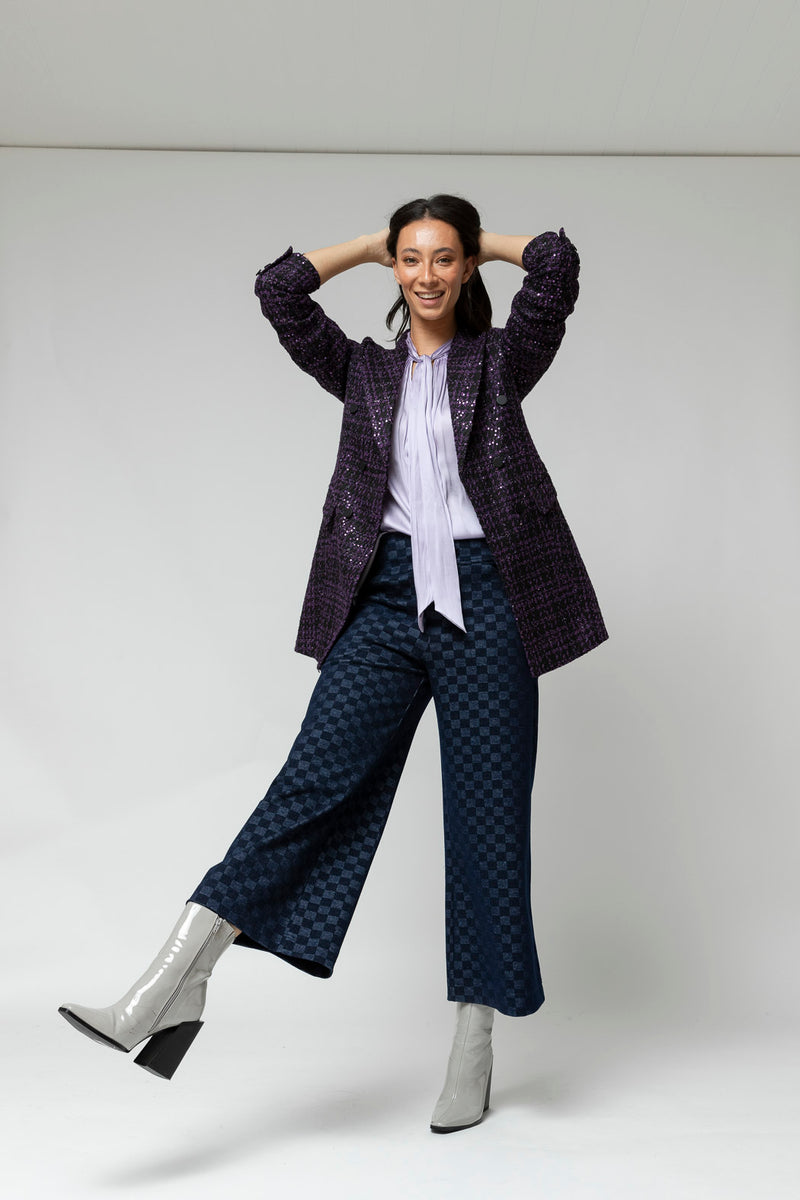 Navy Jet Ponte Culotte