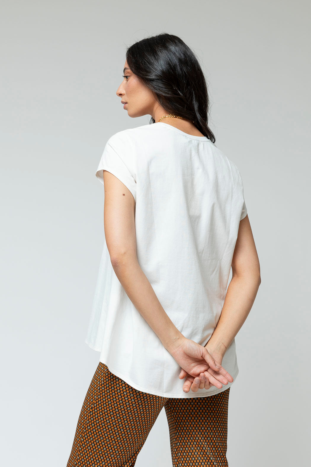 White Bodycon T Shirt