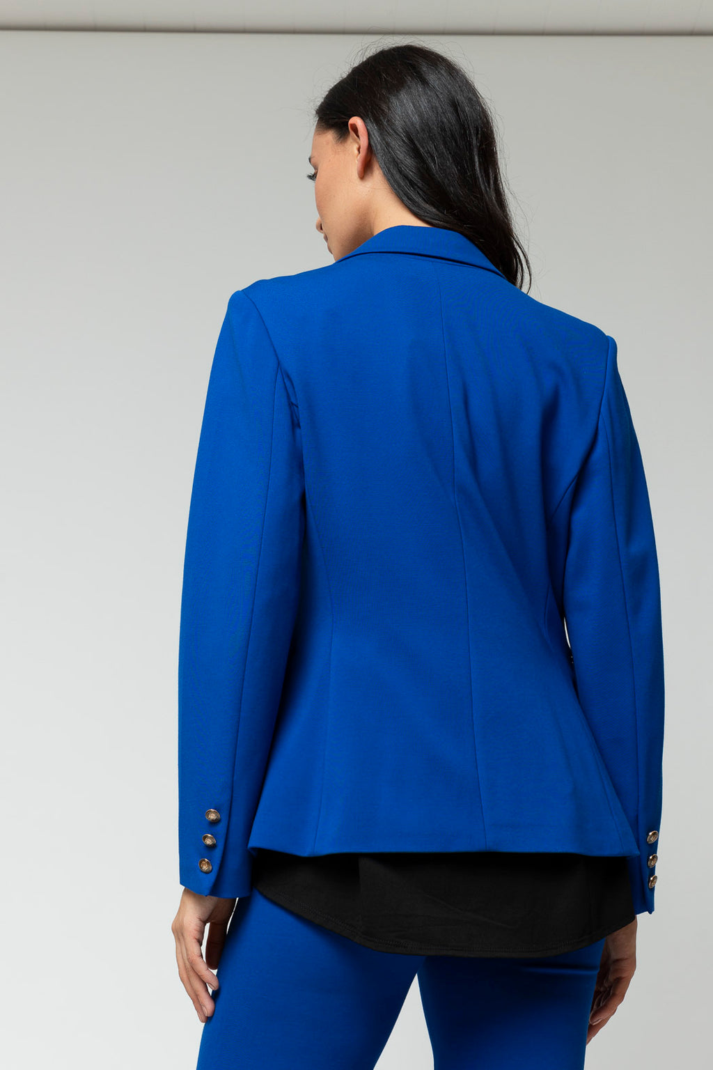 Deep Cobalt Ponte Sisca Blazer - Sale