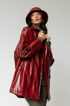 Red Snake Raincoat - Sale