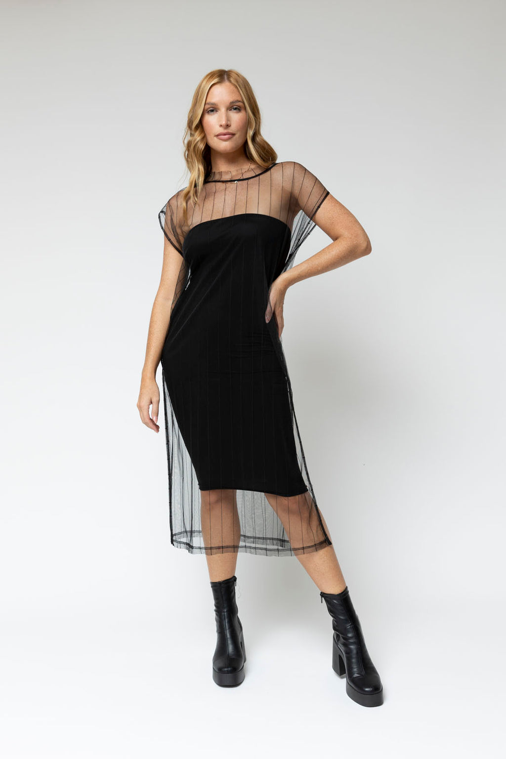 Black 100cm Jersey Styling Tube