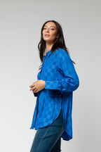 Cobalt Charlie Silky Shirt