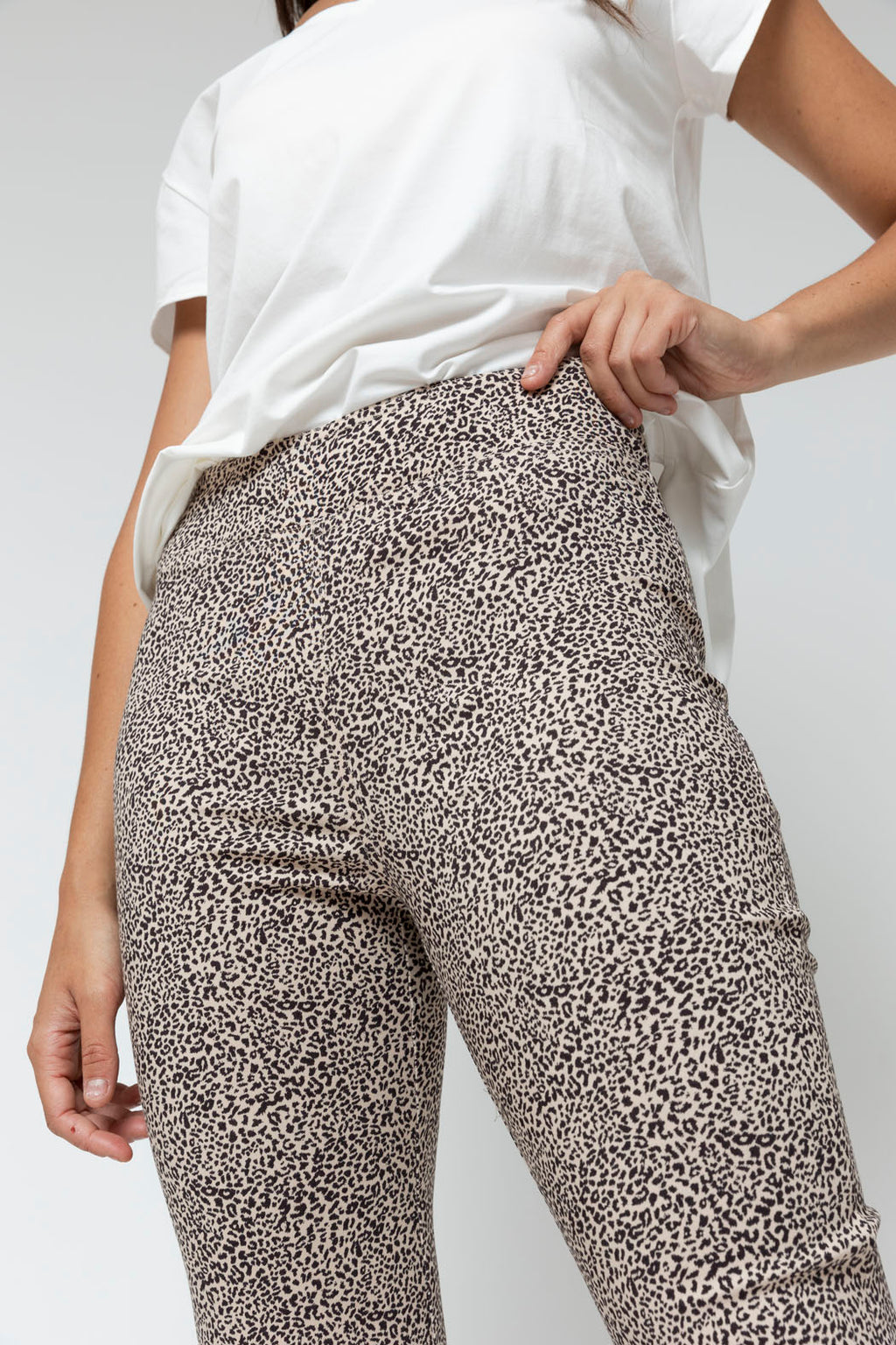Animal Print Easy Days Stretch Pants - Final Sale