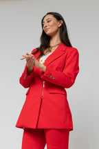 Red Ponte Zippy Blazer - Sale