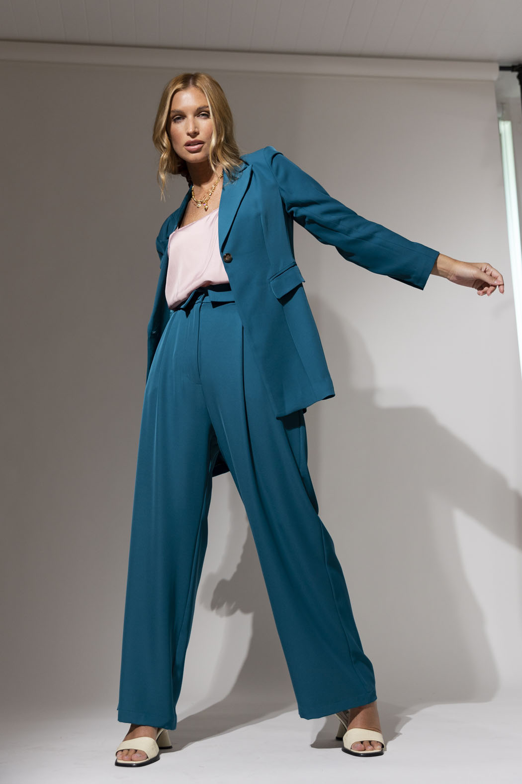 Teal Euro Blazer - Sale