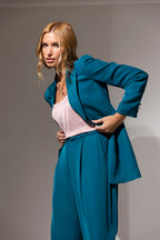 Teal Euro Blazer - Sale