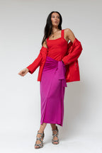 Red Ponte Cami - Final Sale