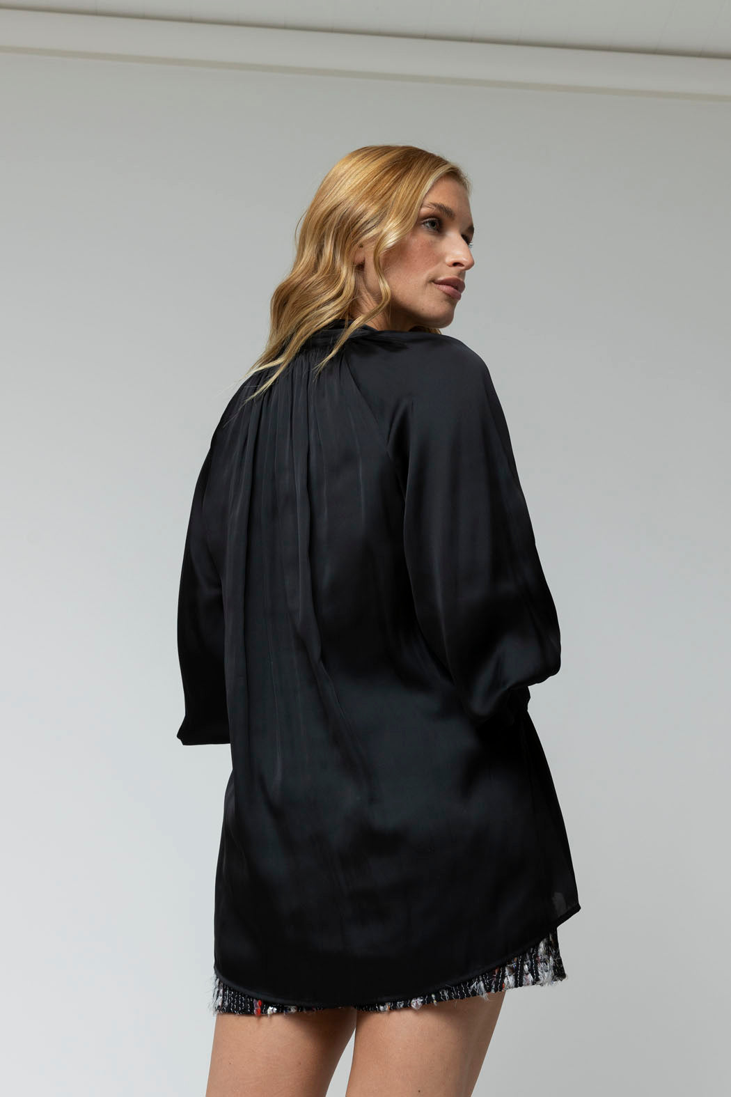 Black Victorian Blouse - Sale