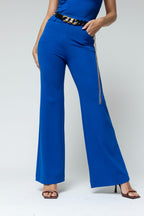 Bright Cobalt Wide Flare Pant - Final Sale