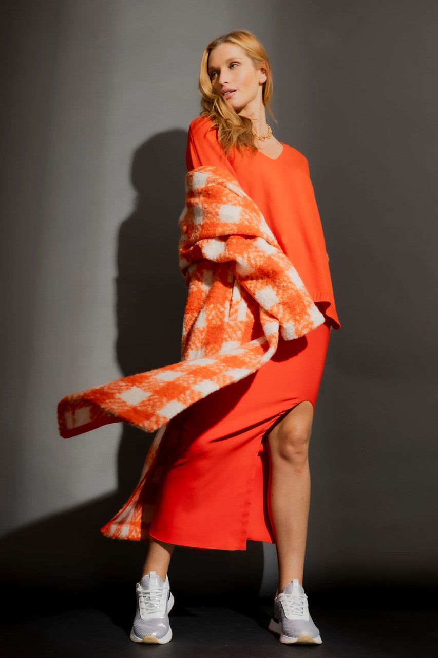 Orange Classic Oversized Jumper Orange S/M