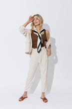 Vanilla Euro Paperbag Pant